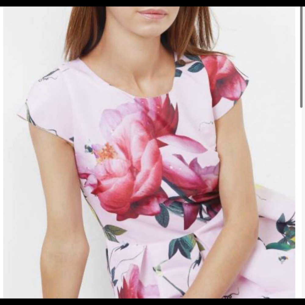 Ted Baker Tillea Citrus dress size 1 - Picture 4 of 11
